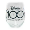 Disney 100 Heritage Multi-Character Stemless Wineglass, 4-Pack
