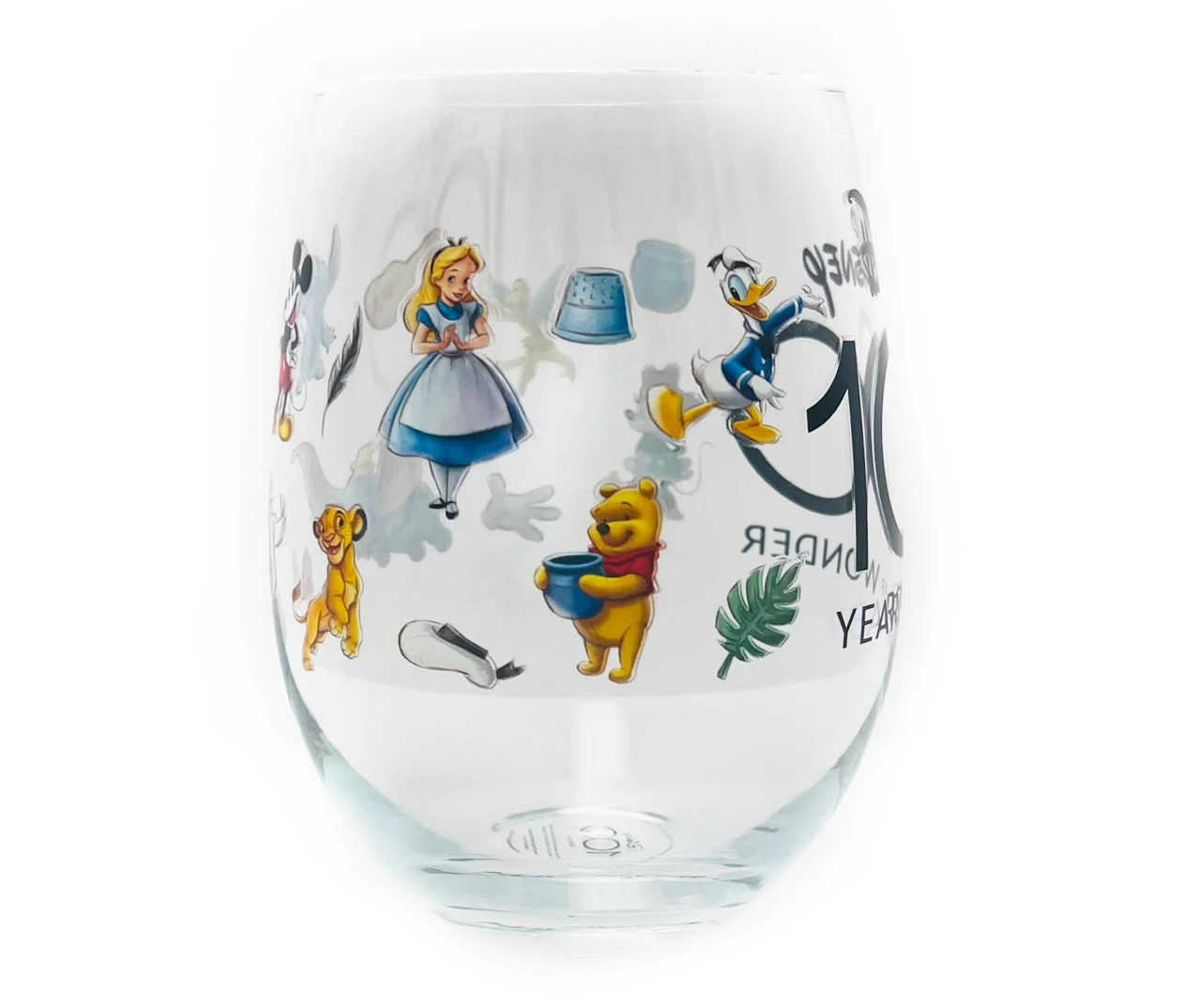 Disney 100 Heritage Multi-Character Stemless Wineglass, 4-Pack 4 Disney 100 Heritage Multi-Character Stemless Wineglass, 4-Pack - Image 4