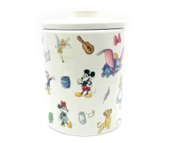 Disney 100 Heritage Small Multi-Character Ceramic Canister, 44 Oz.