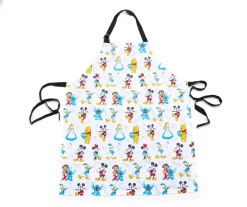 Disney 100 White Multi-Character Apron