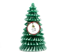 Santa's Workshop Tree Novelty Candle, (8.1")