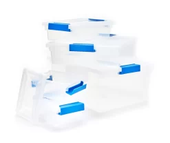 Latched Clip Storage Box, (14") -Home Decor Store 810614084 A0 1