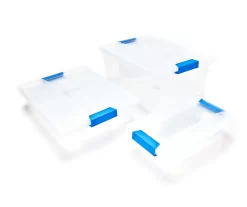 Latched Clip Storage Box, (14")