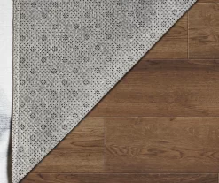 My Magic Carpet Sasha Blue & Cream Floral Washable Runner Rug, (2.5' X 7') -Home Decor Store 810615380 A5 4