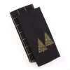 Festive Gathering Black & Gold Trees 2-Piece Kitchen Towel Set