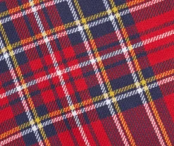 Santa's Workshop Red Plaid Fabric Tablecloth -Home Decor Store 810615746 810615747 810615745 810615748 A8 1