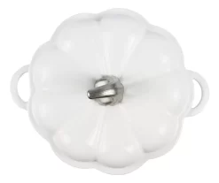 Pumpkin Enameled Cast Iron Dutch Oven, 1.8 Qt. 17 Pumpkin Enameled Cast Iron Dutch Oven, 1.8 Qt. -Home Decor Store 810616124 A4 4