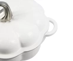 Pumpkin Enameled Cast Iron Dutch Oven, 1.8 Qt. 19 Pumpkin Enameled Cast Iron Dutch Oven, 1.8 Qt. -Home Decor Store 810616124 A8 5