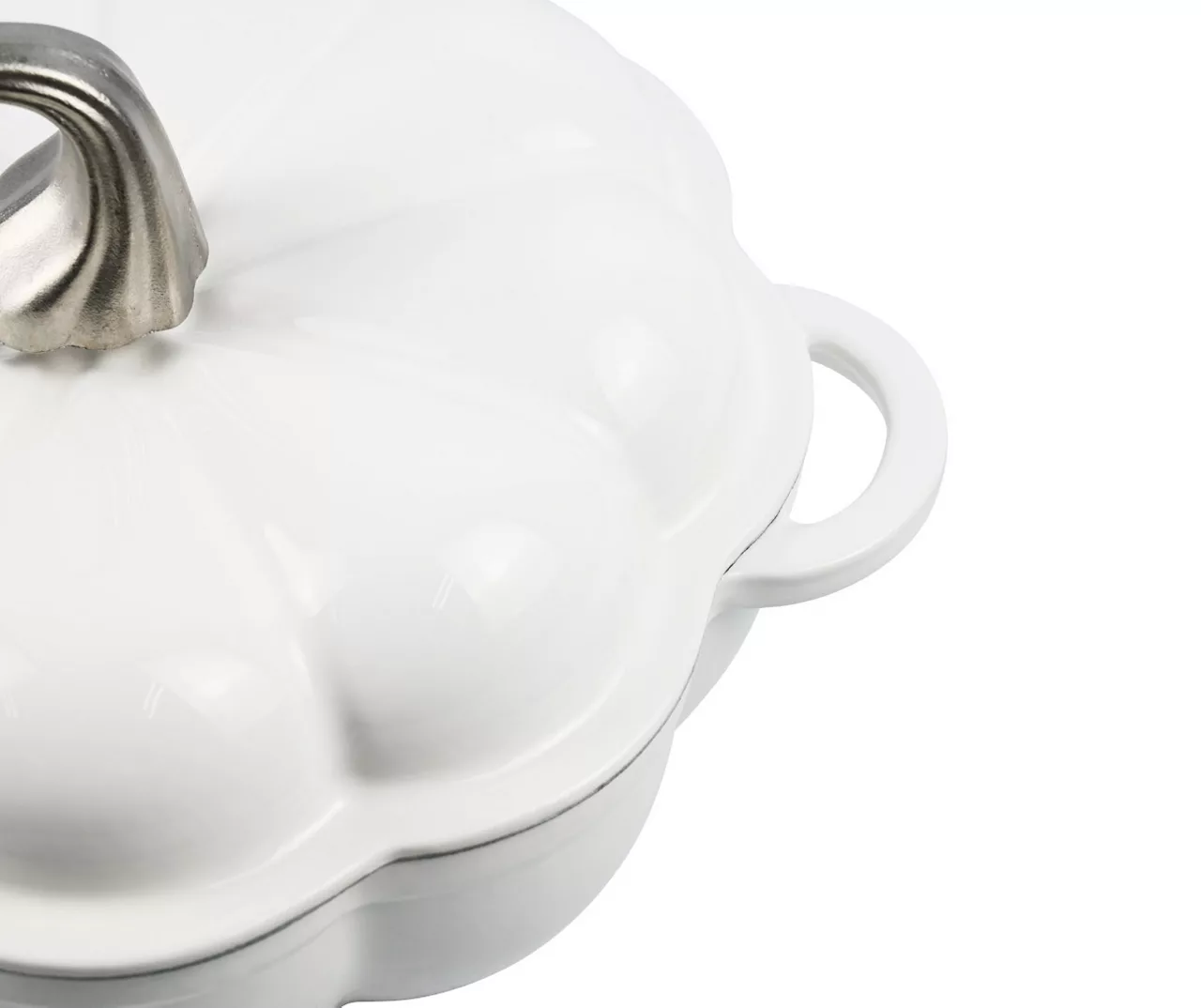 Pumpkin Enameled Cast Iron Dutch Oven, 1.8 Qt. 10 Pumpkin Enameled Cast Iron Dutch Oven, 1.8 Qt. - Image 10