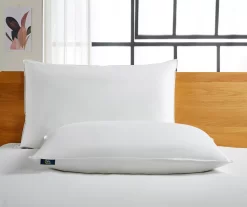 Serta White Medium-Firm Cotton-Down Pillow, 2-Pack -Home Decor Store 810617376 A8 3