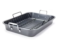 20" Heavy Duty Roaster Pan With Rack -Home Decor Store 810619184 A0 2