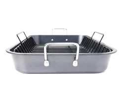 20" Heavy Duty Roaster Pan With Rack -Home Decor Store 810619184 A8 2