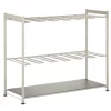Silver Boot Storage & Drying Rack