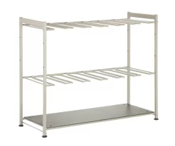 Silver Boot Storage & Drying Rack