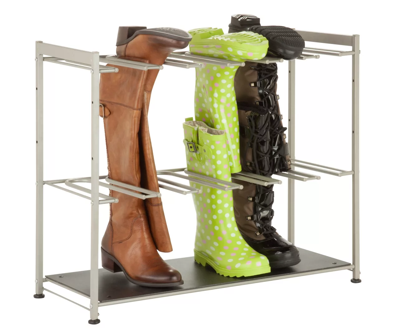 Silver Boot Storage & Drying Rack 6 Silver Boot Storage & Drying Rack - Image 6