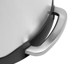 Stainless Steel 10.5-Gal. Pedal Soft-Close Trash Can -Home Decor Store 810669703 A0 3