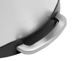 Stainless Steel 10.5-Gal. Pedal Soft-Close Trash Can -Home Decor Store 810669703 A0 4