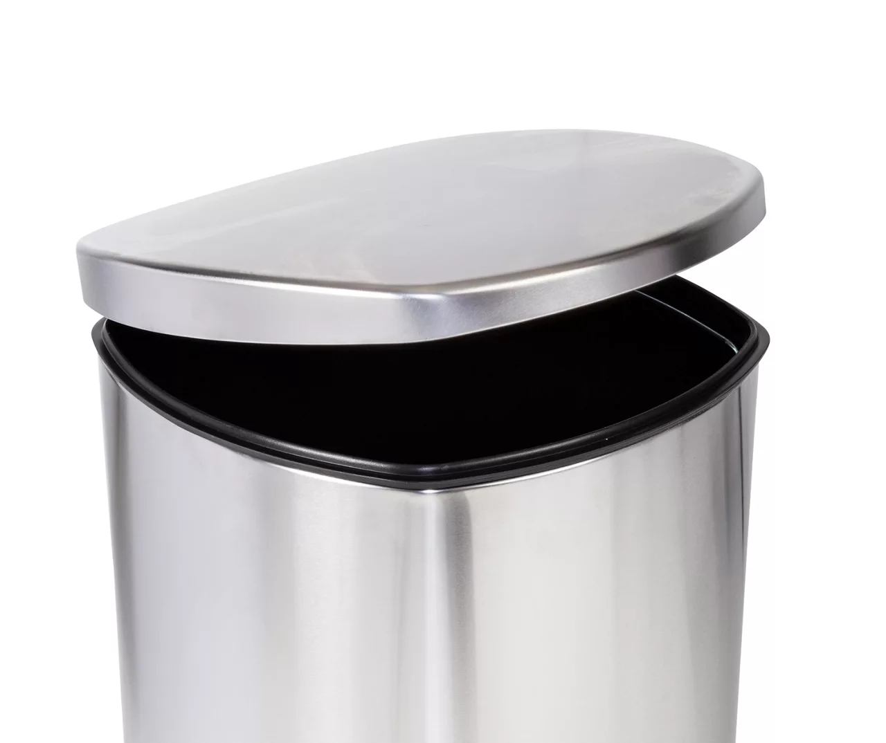 Stainless Steel 13-Gal. Pedal Soft-Close Trash Can 6 Stainless Steel 13-Gal. Pedal Soft-Close Trash Can - Image 6