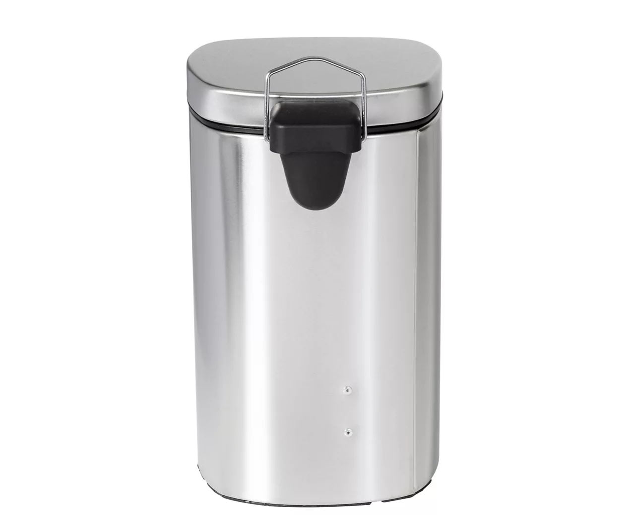 Stainless Steel 3-Gal. Rounded-Square Pedal Soft-Close Trash Can 4 Stainless Steel 3-Gal. Rounded-Square Pedal Soft-Close Trash Can - Image 4