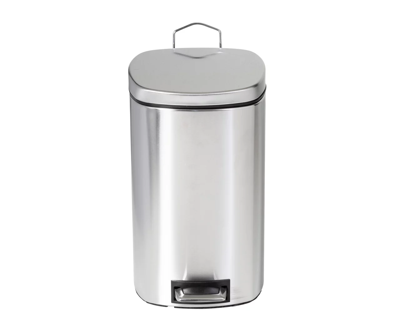 Stainless Steel 3-Gal. Rounded-Square Pedal Soft-Close Trash Can 6 Stainless Steel 3-Gal. Rounded-Square Pedal Soft-Close Trash Can - Image 6