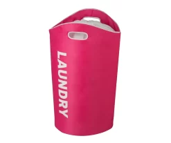 "Laundry" Pink Laundry Hamper -Home Decor Store 810669718 A0 3