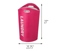"Laundry" Pink Laundry Hamper -Home Decor Store 810669718 A0 4