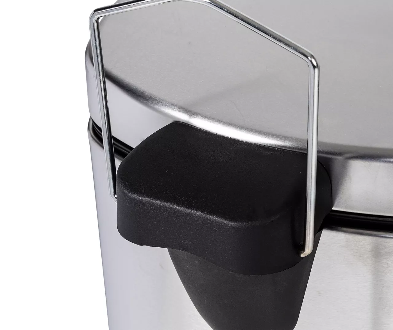 Stainless Steel 8-Gal. Pedal Soft-Close Trash Can 2 Stainless Steel 8-Gal. Pedal Soft-Close Trash Can - Image 2