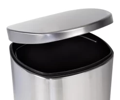 Stainless Steel 8-Gal. Pedal Soft-Close Trash Can 13 Stainless Steel 8-Gal. Pedal Soft-Close Trash Can -Home Decor Store 810669721 A0 6