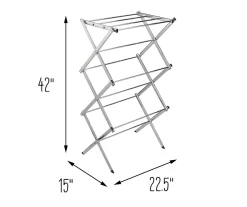 Chrome Slim-Profile Collapsible Drying Rack -Home Decor Store 810669731 A0 9