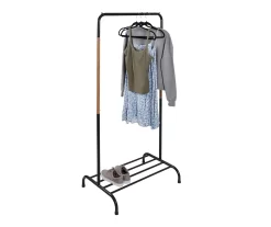 Black & Brown Garment Rack -Home Decor Store 810669751 A0 8