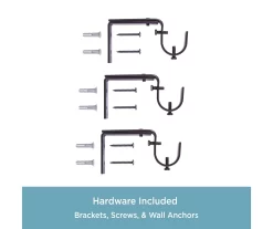 Kenney Hailey 1" Adjustable Curtain Rod 19 Kenney Hailey 1" Adjustable Curtain Rod -Home Decor Store 810679515 A0 05