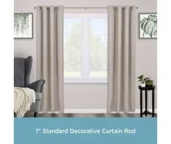 Kenney Mission 1" Adjustable Curtain Rod -Home Decor Store 810679522 A0 02