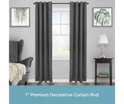 Kenney Astrid 1" Adjustable Curtain Rod 24 Kenney Astrid 1" Adjustable Curtain Rod -Home Decor Store 810679524 A0 02