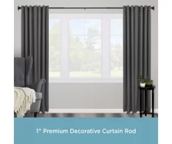 Kenney Mission 1" Adjustable Curtain Rod -Home Decor Store 810679527 A0 02