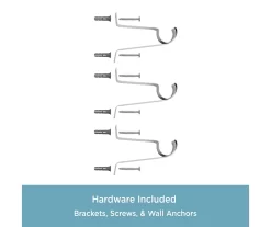 Kenney Terry 1" Adjustable Curtain Rod -Home Decor Store 810679559 A0 07