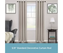 Kenney Seville 5/8" Adjustable Curtain Rod -Home Decor Store 810679610 A0 02