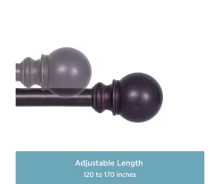 Kenney Bryce 3/4" Adjustable Curtain Rod -Home Decor Store 810679613 A0 04