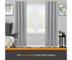 Kenney Swindell Fast Fit 5/8" Adjustable Curtain Rod -Home Decor Store 810679628 A0 02