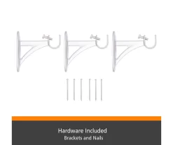 Kenney Swindell Fast Fit 5/8" Adjustable Curtain Rod -Home Decor Store 810679628 A0 05