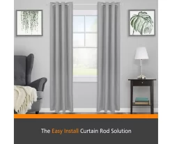 Kenney Swindell Fast Fit 5/8" Adjustable Curtain Rod -Home Decor Store 810679629 A0 02