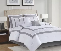 Elmore Bordered Comforter Set -Home Decor Store 810679983 810679984 810679985 A1 3