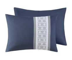 Elmore Bordered Comforter Set -Home Decor Store 810679986 810679987 810679988 A8 6