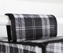 Black & White Plaid 10-Shelf Hanging Organizer -Home Decor Store 810690224 B8 3